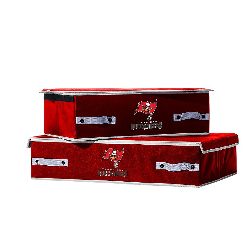 Franklin Sports Tampa Bay Buccaneers Large Under-the-Bed Storage Bin