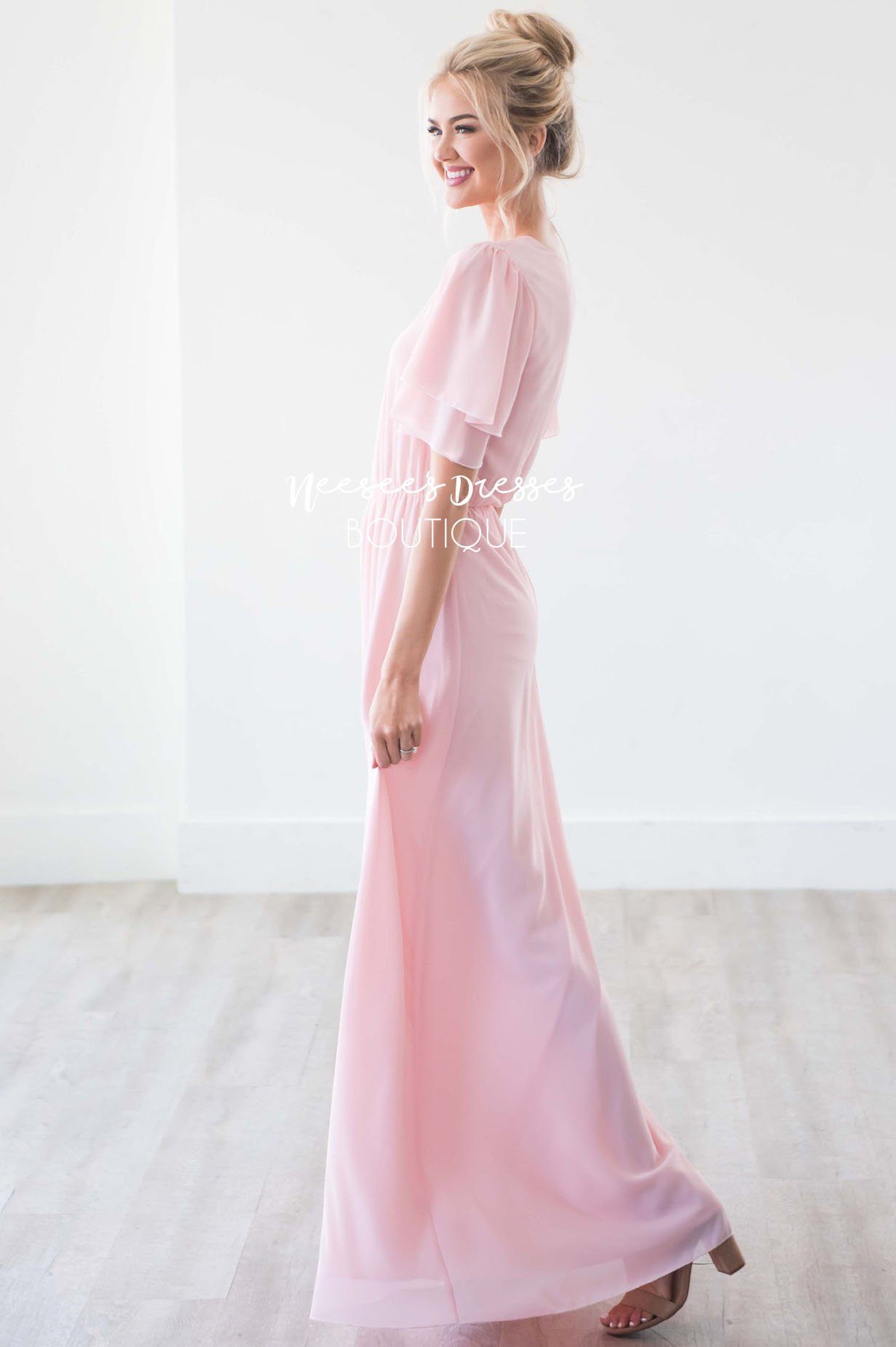 The Chloe Chiffon Maxi Dress