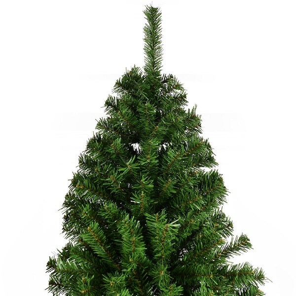 Costway 9FT PVC Artificial Christmas Tree 2132 Tips Premium Hinged w/