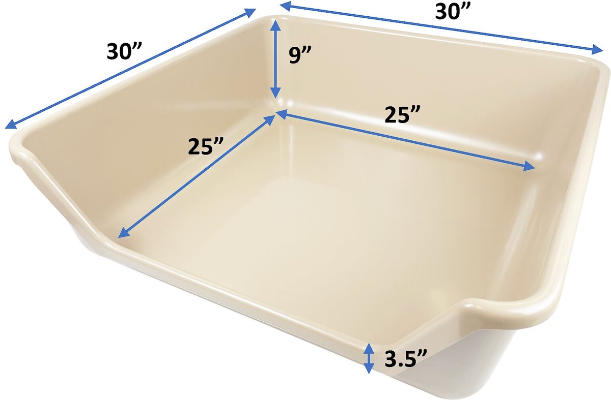 Shirley K's Indoor Dog Potty Tray， X-Large