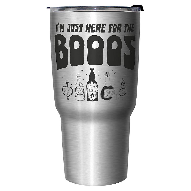 Halloween I'm Just Here For The Booos 27-oz. Stainless Steel Travel Mug