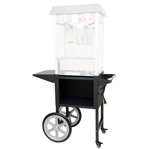 Value Series POP1CART-BK Black Popcorn Machine Cart， Cart Only