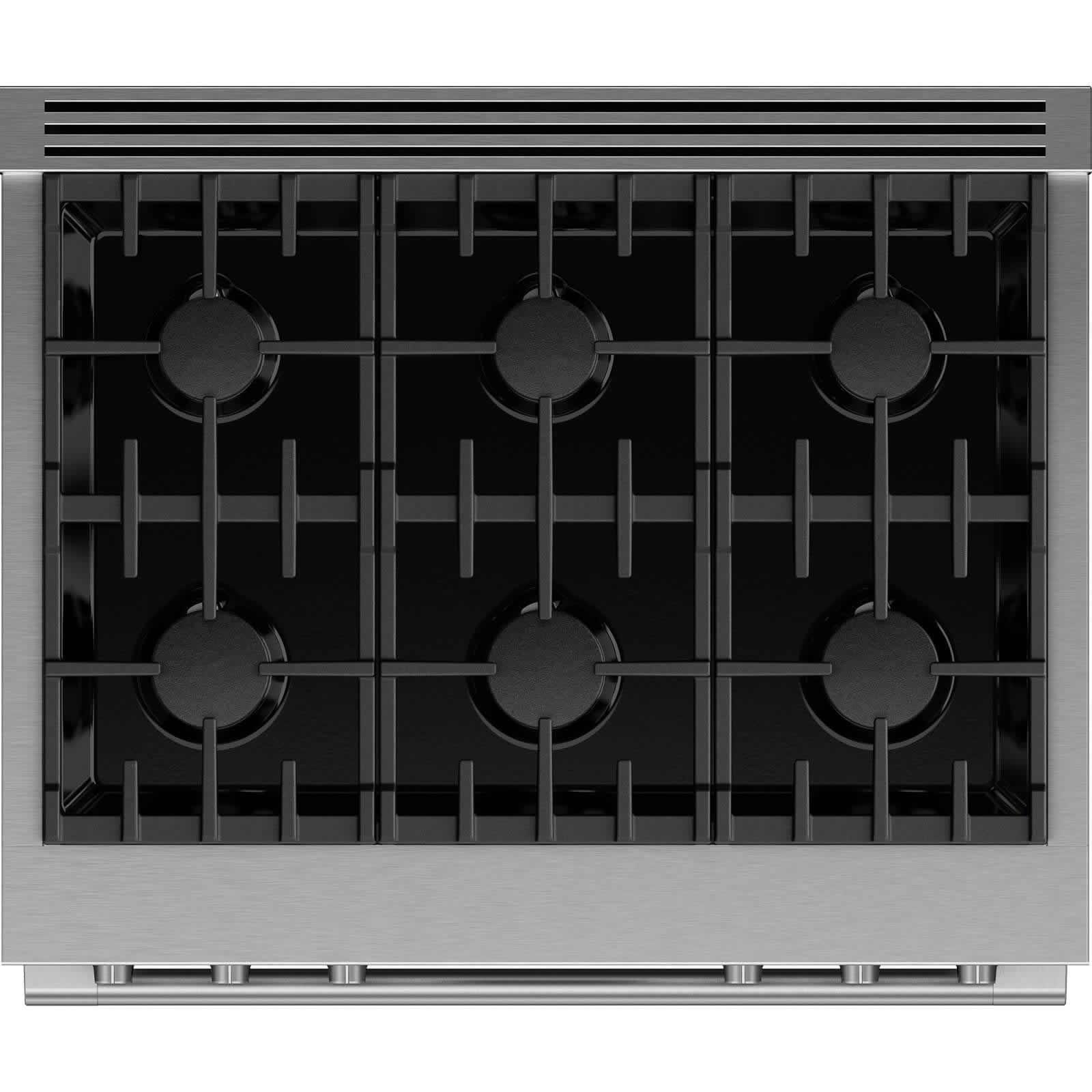 Fisher & Paykel 36-inch Freestanding Dual-Fuel Range with 6 Burners RDV3-366-N