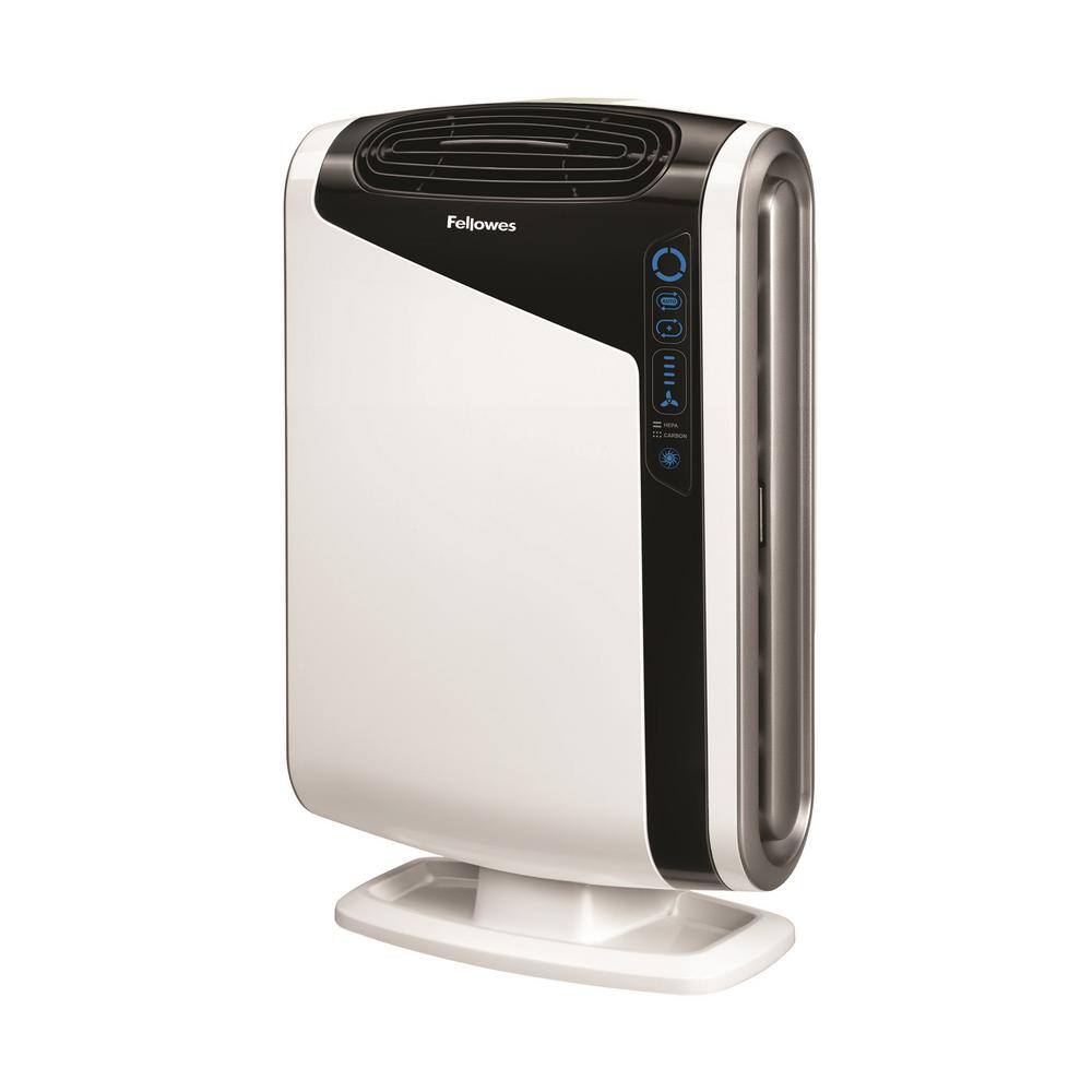 Fellowes AeraMax DX95 True HEPA Large Room Air Purifier 600 sq.ft. for Allergies Asthma and Odor 9320801