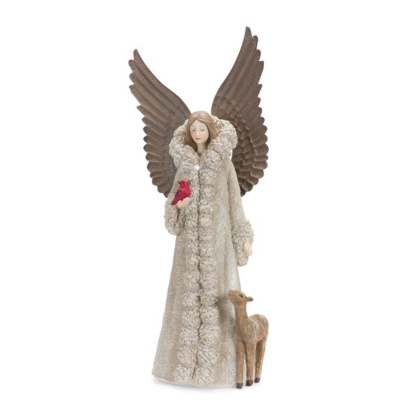 Angel w/Deer (Set of 2)