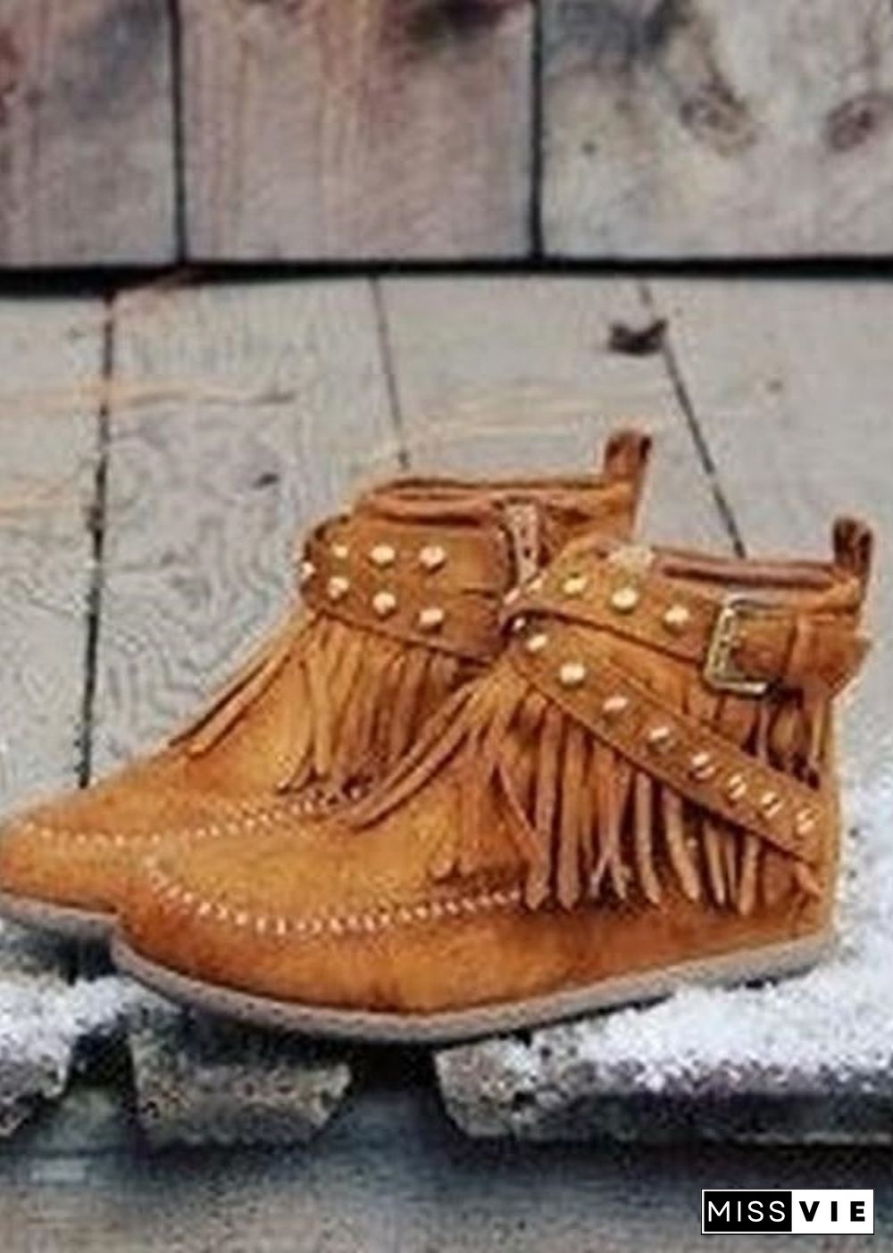 Boho Suede Boots