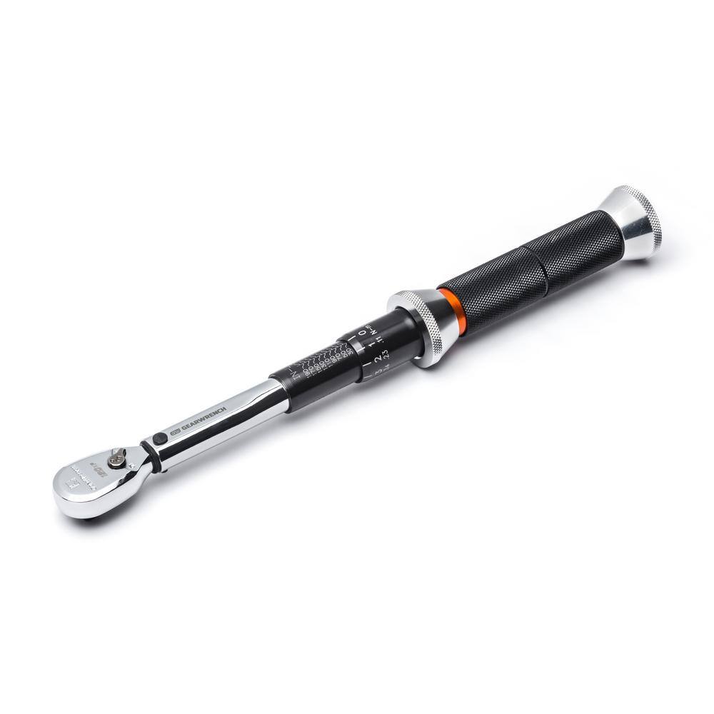 GEARWRENCH 14 in. Drive 120XP 30-200 in.lbs. Micrometer Torque Wrench 85171