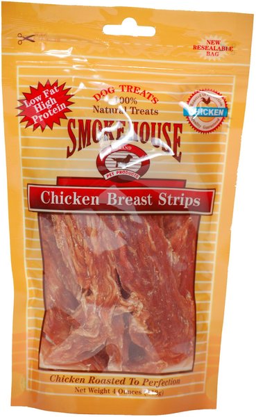 Smokehouse Chicken Breast Strips Dog Treats