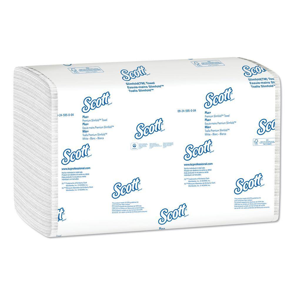 Kleenex Control Slimfold Towels 7 12 x 11 35 White (90 Sheets per Pack 24 Packs per Carton) KCC04442