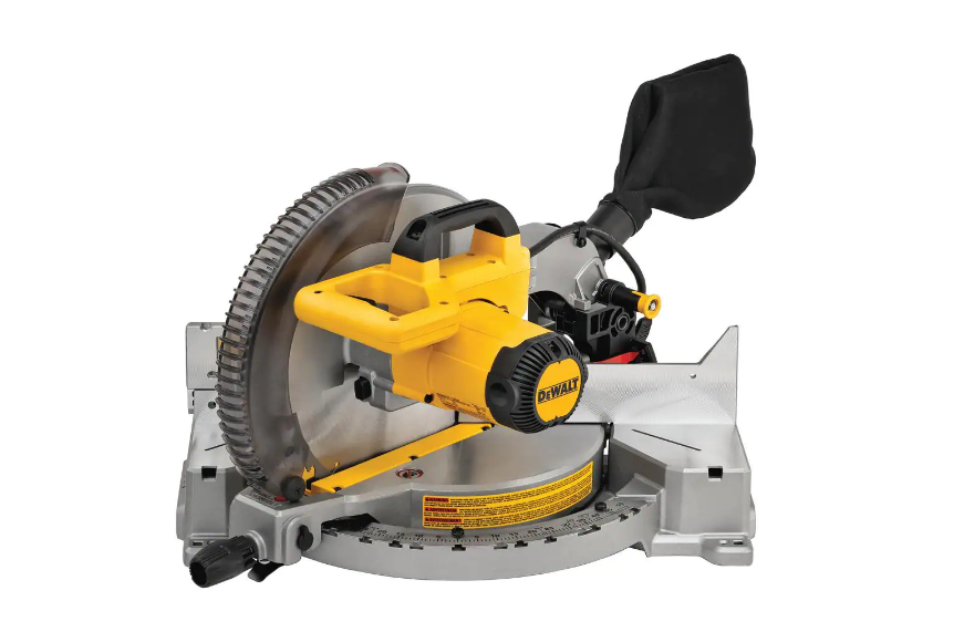 DEWALT DWS715 15 Amp Corded 12 in. Single Bevel Compound Miter Saw