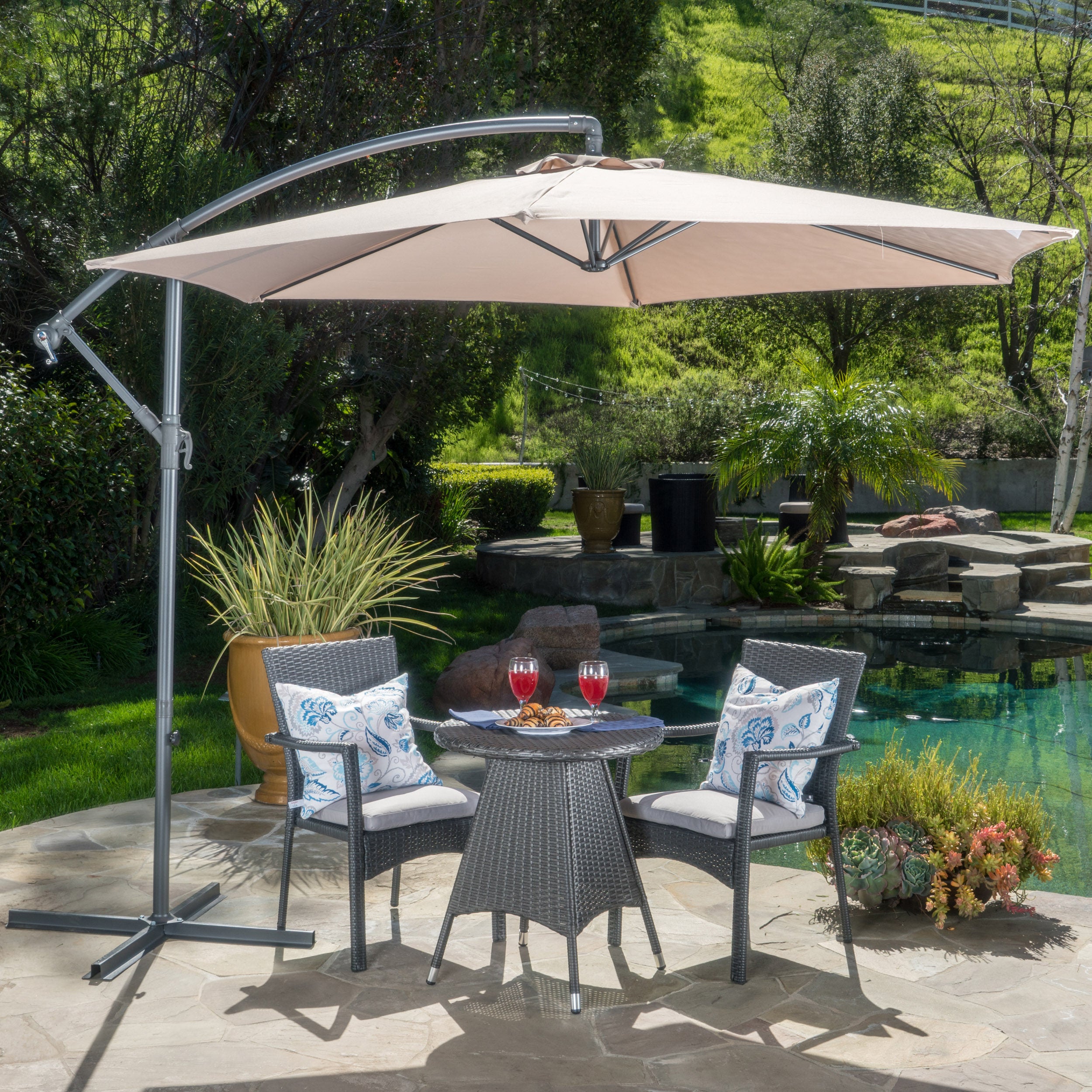 Mariner Outdoor Water Resistant Canopy Umbrella