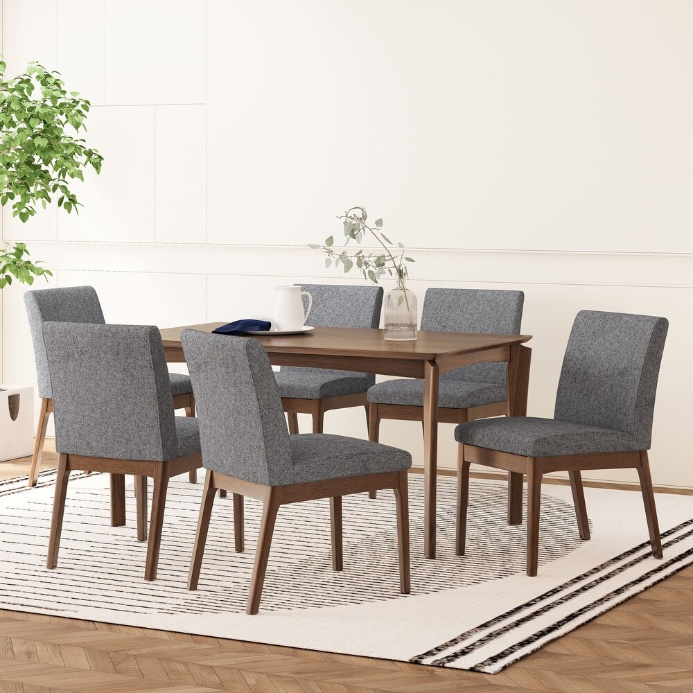 Atherton Wood 7 Piece Dining Set by Christopher Knight Home