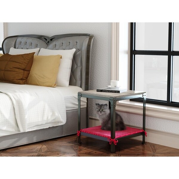 Multifunctional Eco-Friendly Side Table Shared with Pets