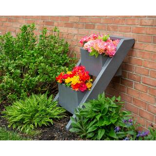 Good Ideas Angled Garden Bed in Dark Granite ANGLED-DAR