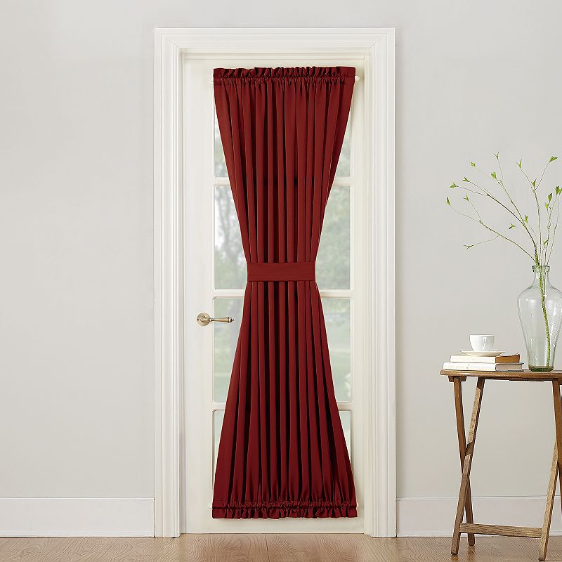 Sun Zero 1-Panel Gramercy Room Darkening Door Curtain