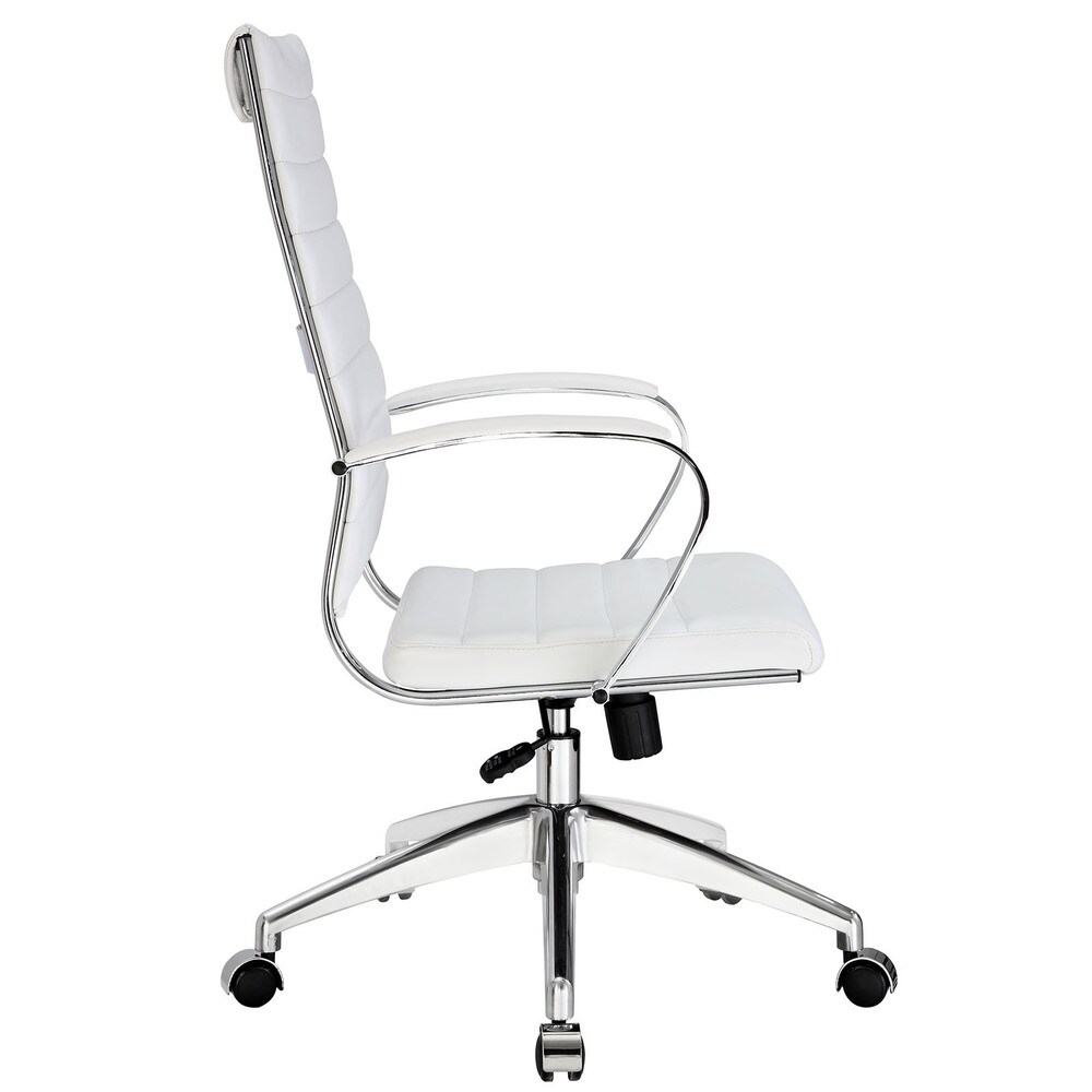 Jive Ribbed High Back Tall Executive Swivel Office Chair With Arms