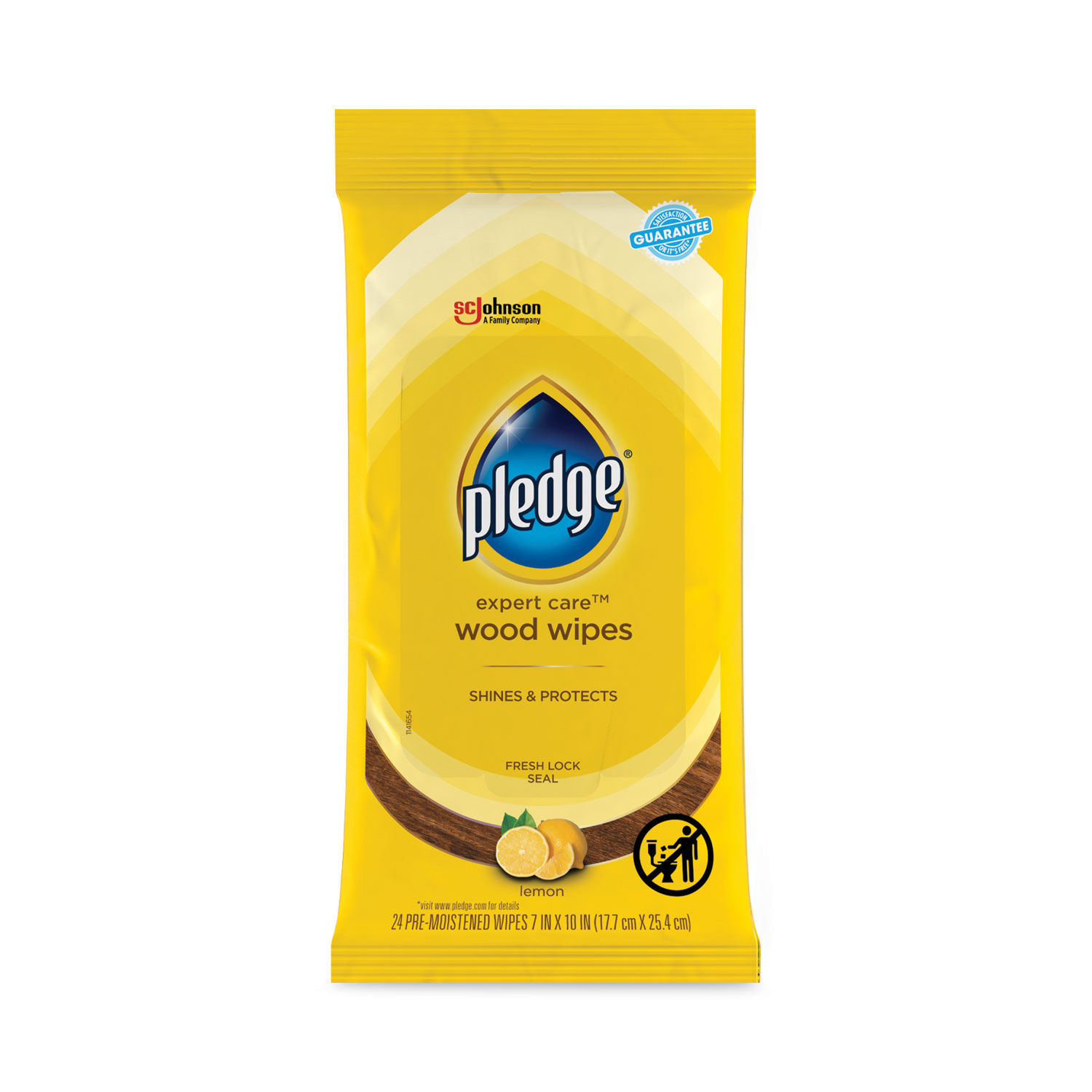 Lemon Scent Wet Wipes by Pledgeandreg; SJN336297PK