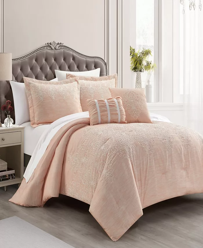 Chic Home Hubli 9 Piece Comforter Set， Queen