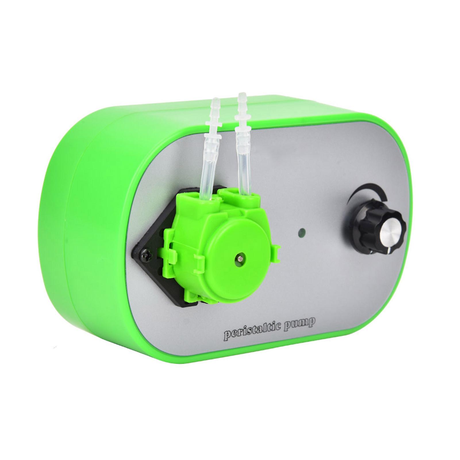 Peristaltic Liquid Pump Adjustable Speed Dosing Pump 100-240v Uk Plug 9-53ml/min G628-1-2