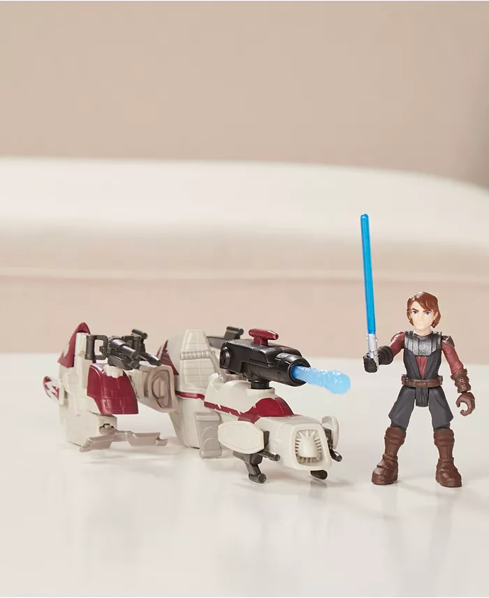 Star Wars Mission Fleet Anakin Skywalker Barc Speeder Strike Toy