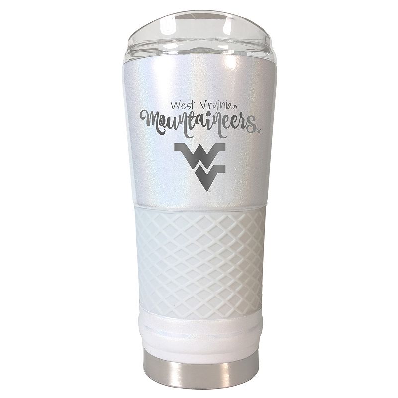 West Virginia Mountaineers 24-Ounce Draft Opal Tumbler