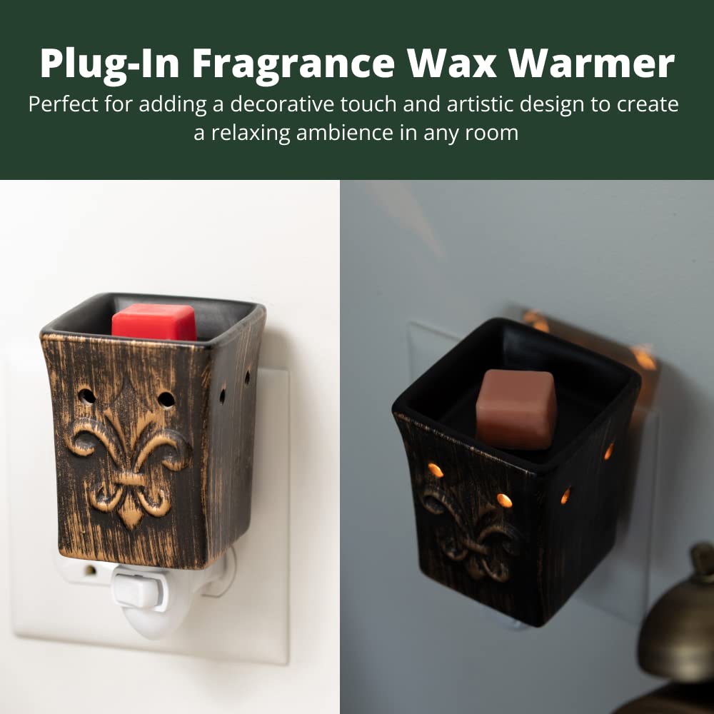 Dawhud Direct， PlugIn Fragrance Wax Melt Warmers (Live Love Laugh)， Quick， safe and clean alternative to candles