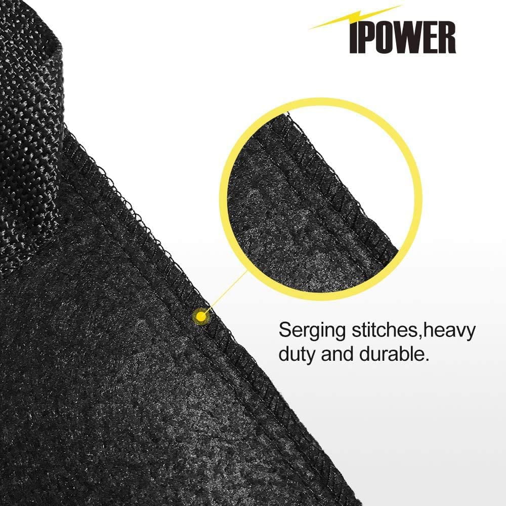 iPower Growlight Black 1 gal. Round Grow Bags (5 Pack)