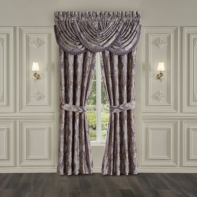 Five Queens Court Dominique 84 Set of 2 Window Curtain Panels