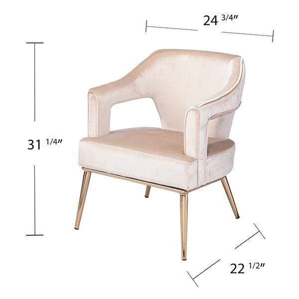 SEI Furniture Eldermain Upholstered Accent Chair