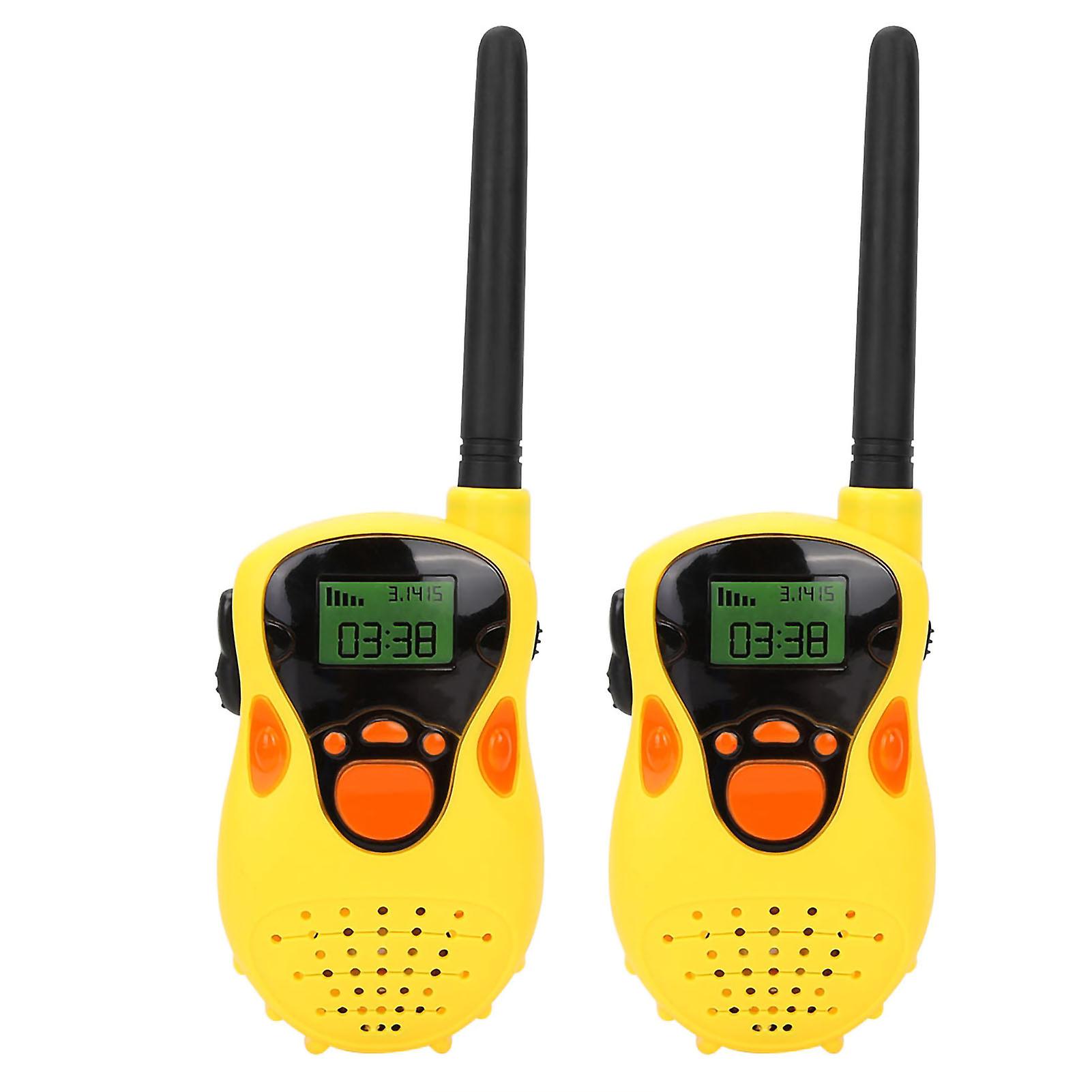 Mini 80-100m Walkie Talkies Electronic Radio Interphone Kids Outdoor Toy Gift