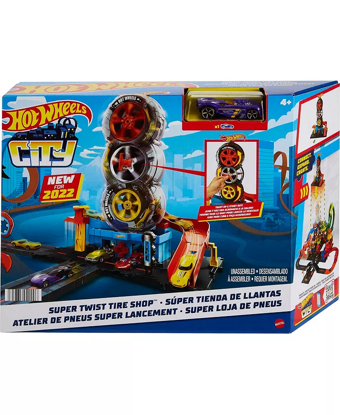 Hot Wheels City Super Twist Tire Shop