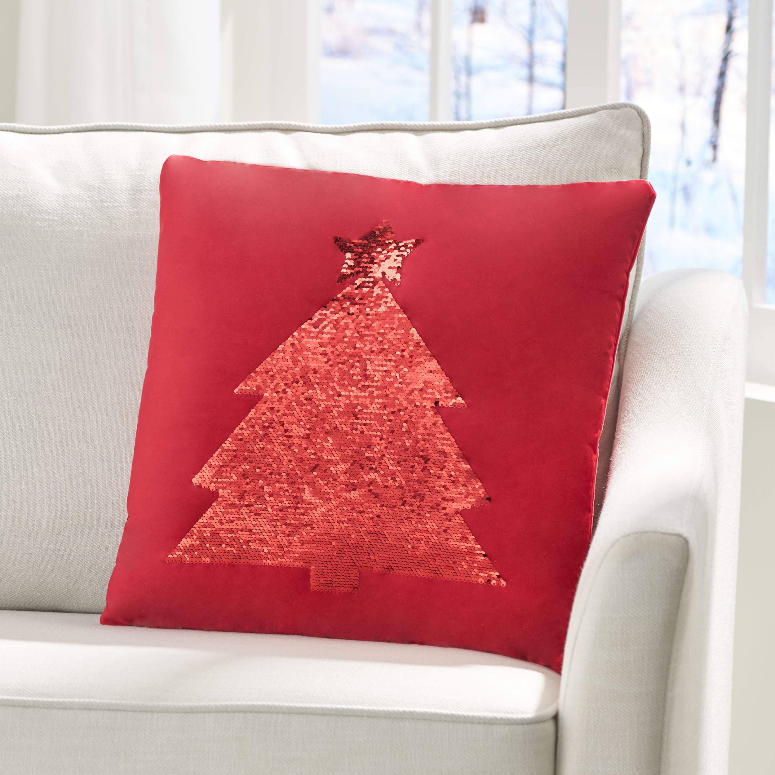 Cibola Glam Velvet Christmas Throw Pillow