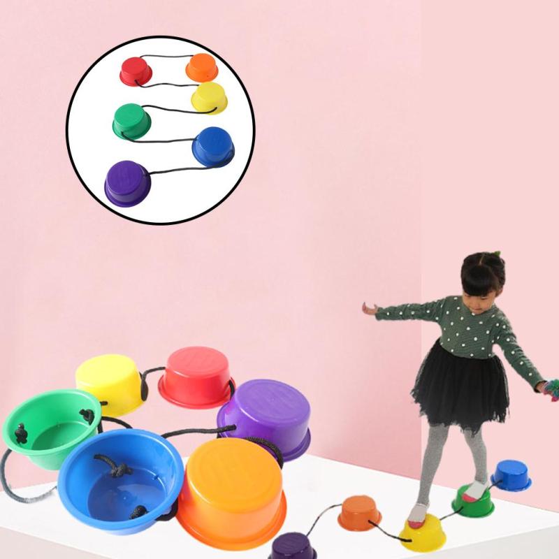 Stepping Stones for Kids, Balance Indoor and Outdoor Blocks Promote Coordination, Balance, Strength, Child Coordination Balance