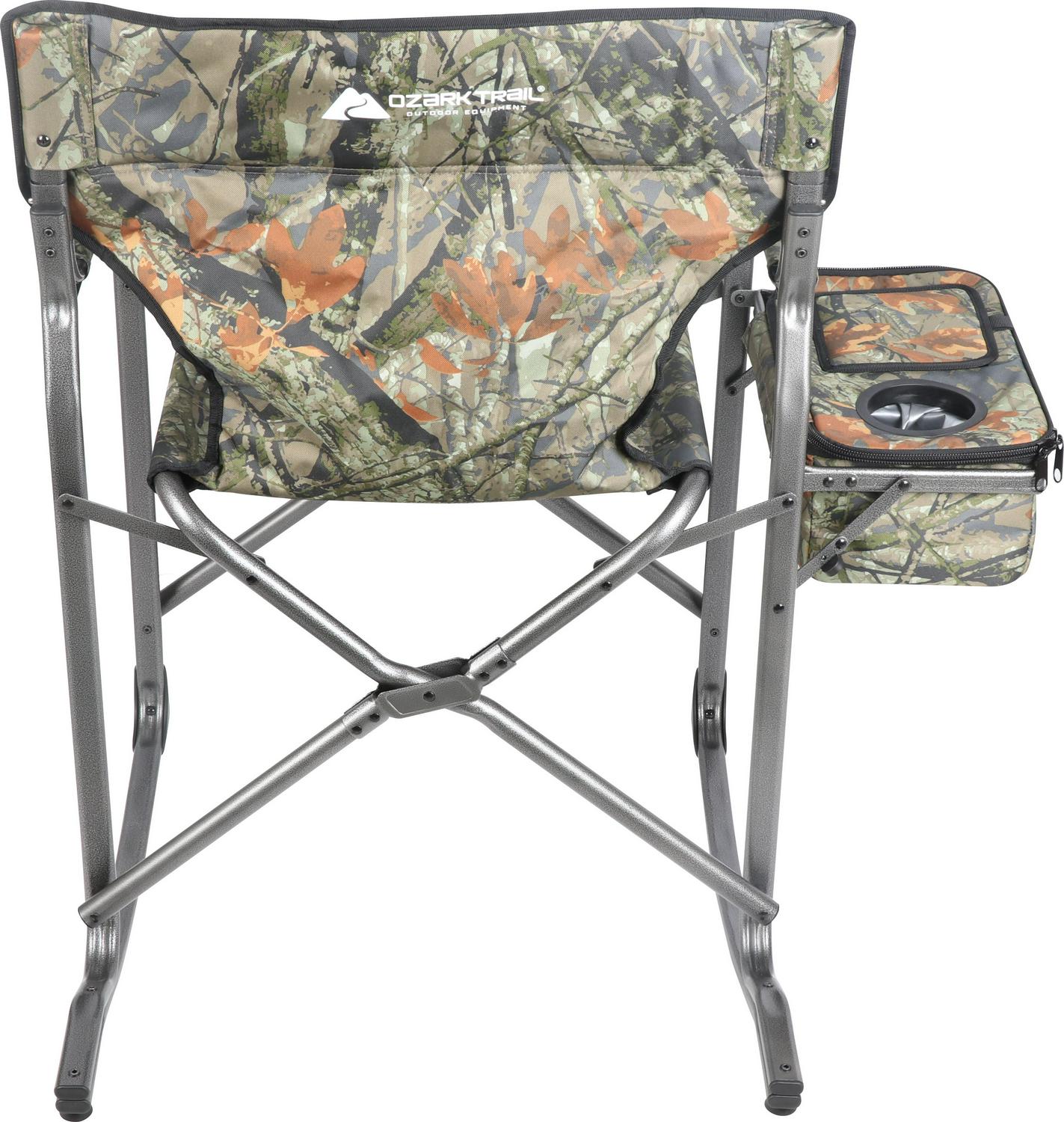 Ozark Trail Camping Director Rocking Chair， Camouflage