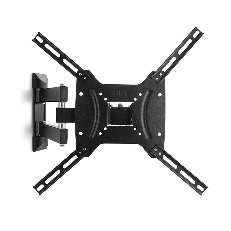 MegaMounts Full Motion， Tilt and Swivel Single Stud Wall Mount for 26-55 Inch LCD， LED， and Plasma Screens