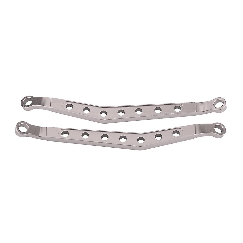 Aluminium Alloy Front / Rear Upper Linkage For Axial Wraith Ax90056 Rc Car (titanium Gray)