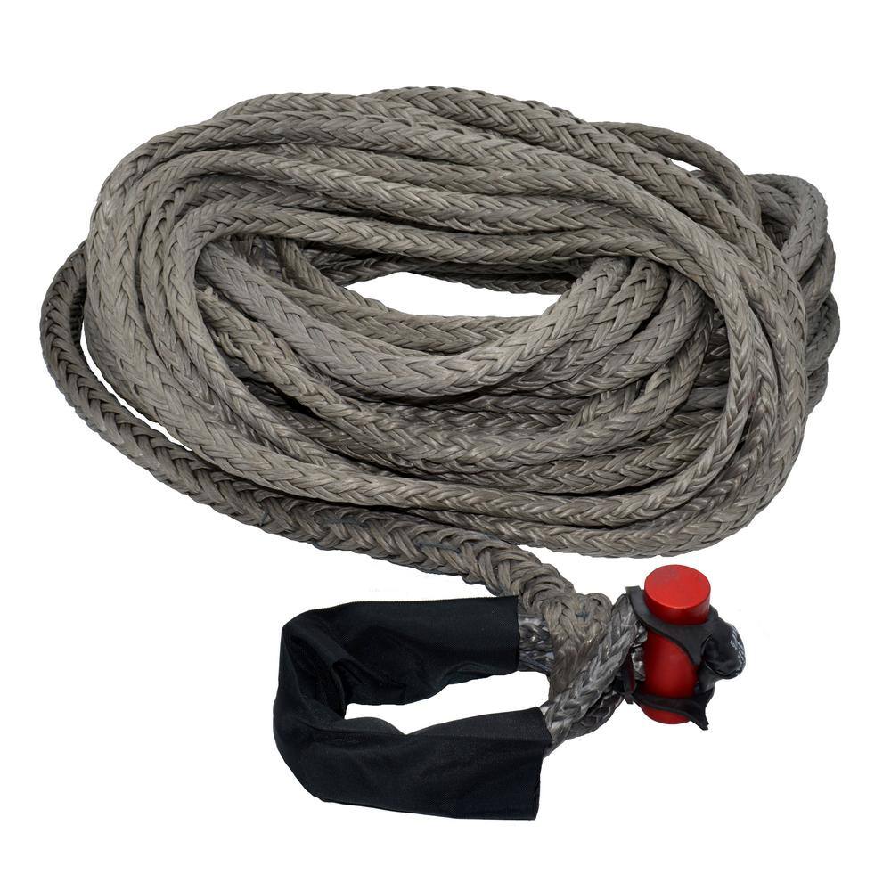 LockJaw 916 in. x 100 ft. Synthetic Winch Line Extension with Integrated Shackle 21-0563100