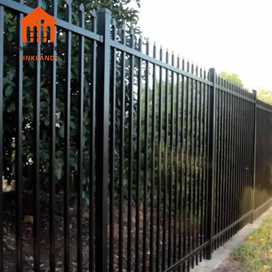 Factory Supply Metal Steel Used Cheap Wrought Iron Fence