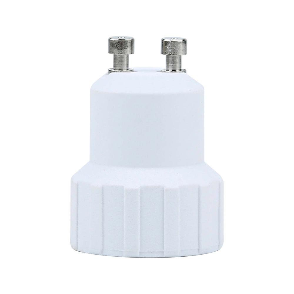 GU10 to E14 lamp base adapter in WHITE – 4x lamp adapter for reformatting from GU10 to E14