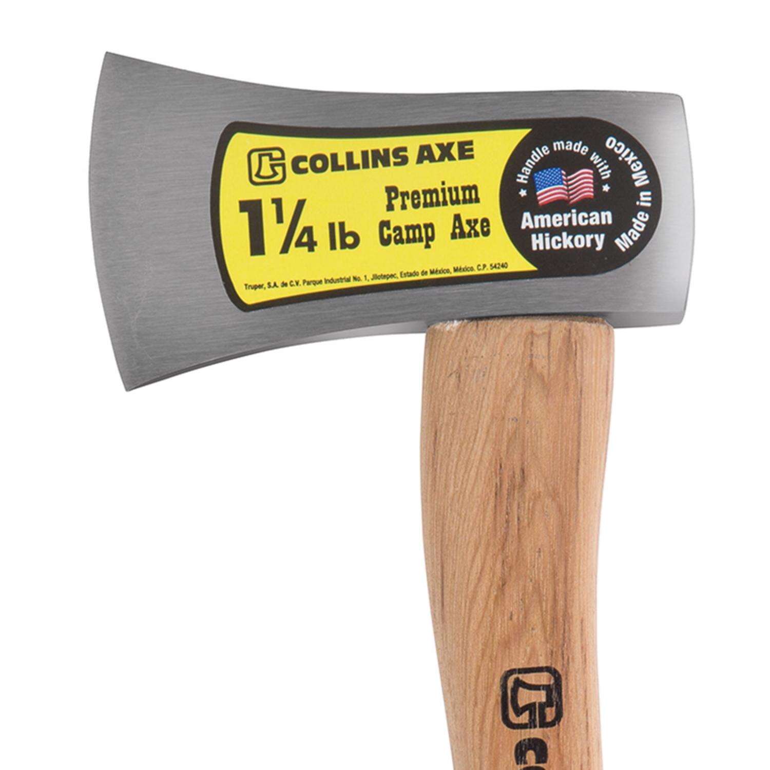 Collins 1.25 lb Single Bit Hunting Axe 14 in. Wood Handle