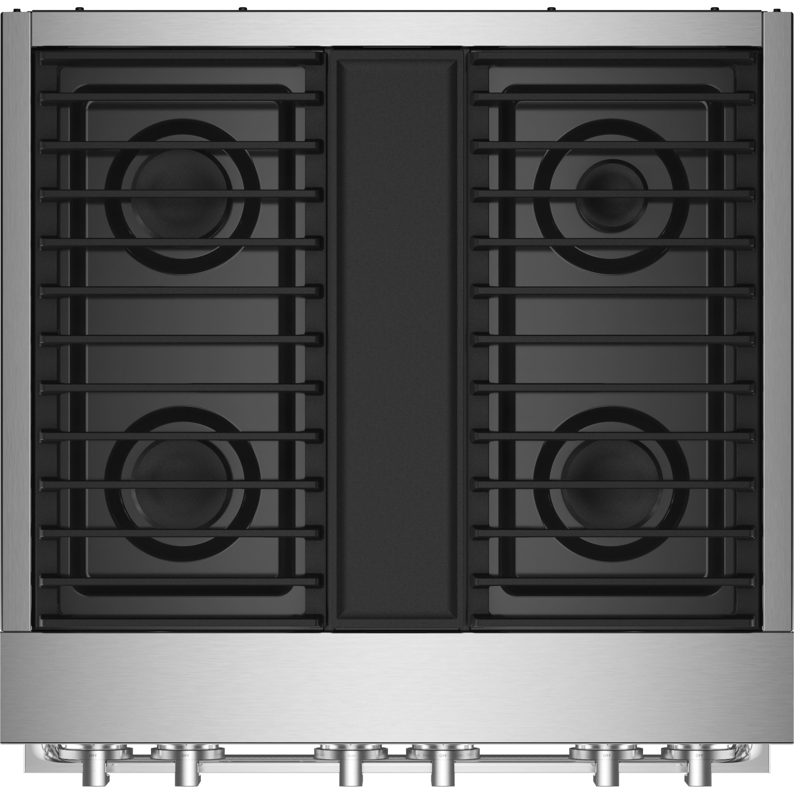 JennAir 30-inch Freestanding Dual-Fuel Range with JennAir® Culinary Center JDRP430HM