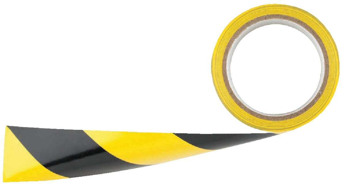 Irwin Striped Floor Caution Tape Yellowamp Black Stripe