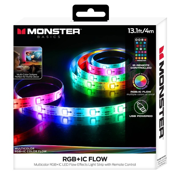 Monster 13ft Rainbow Flow Led Light Strip