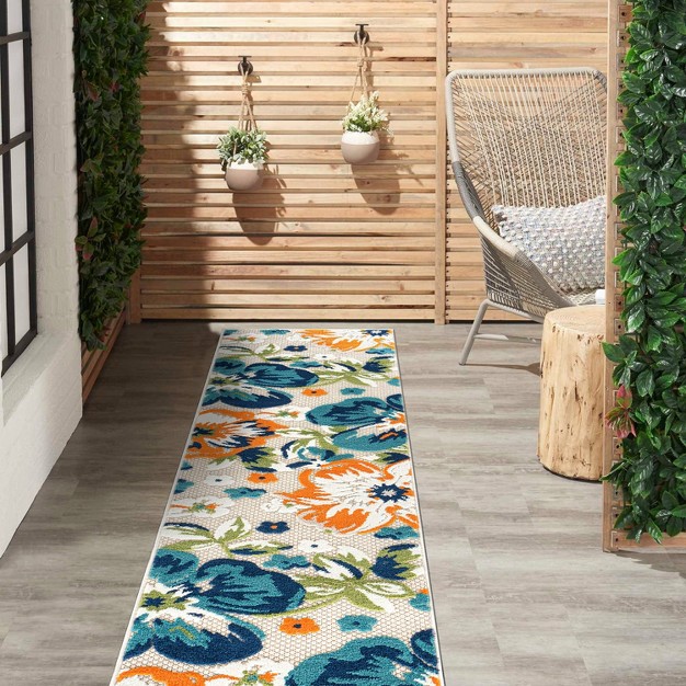 World Rug Gallery Bergamo Contemporary Floral Indoor outdoor Area Rug