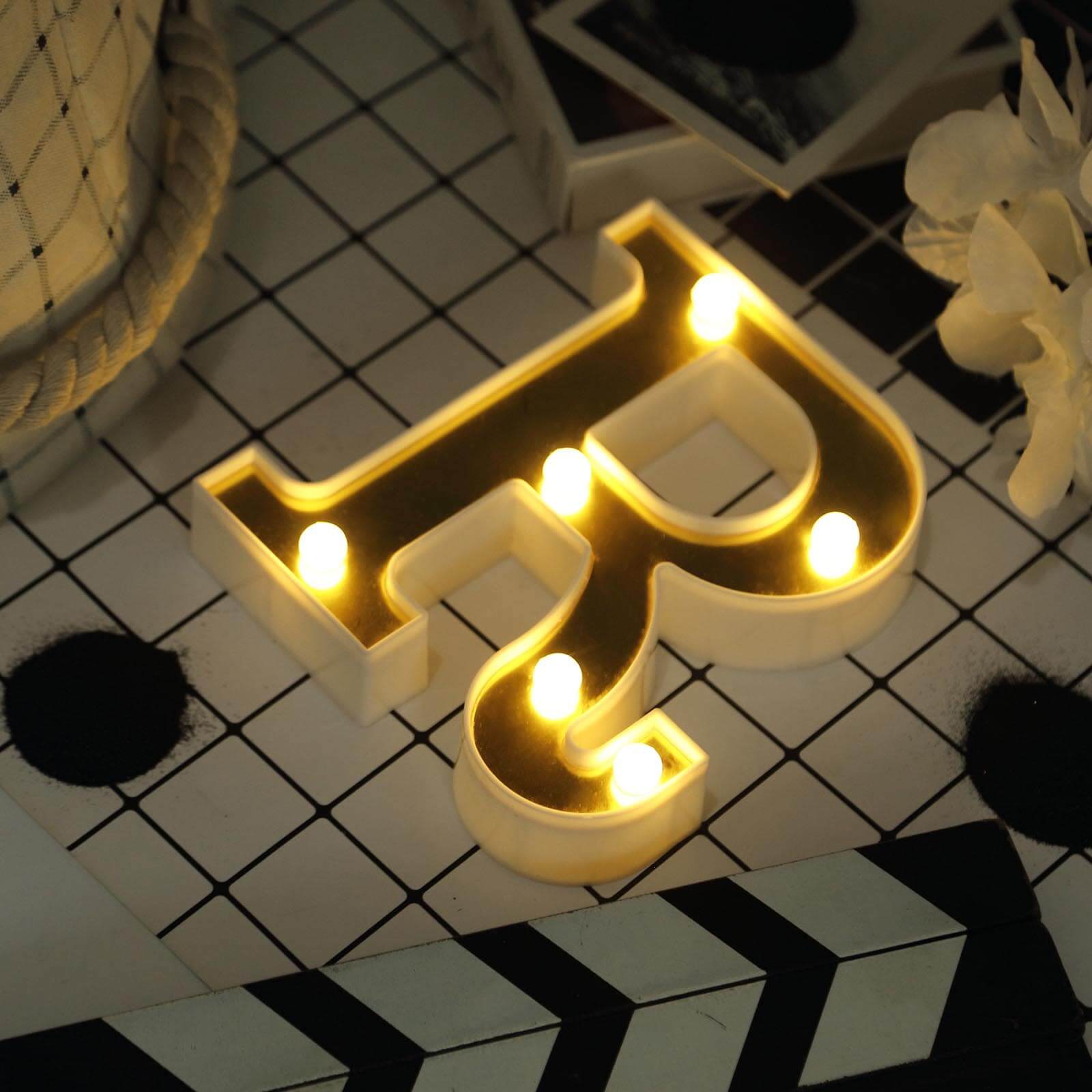 Gold 3D Marquee 