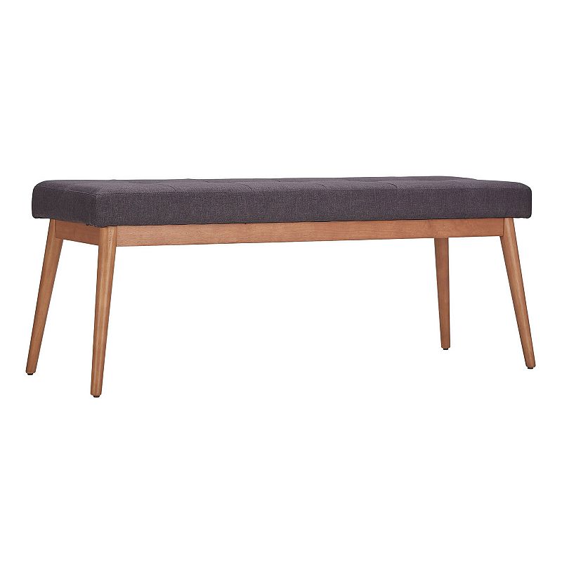 HomeVance Allegra Midcentury Bench