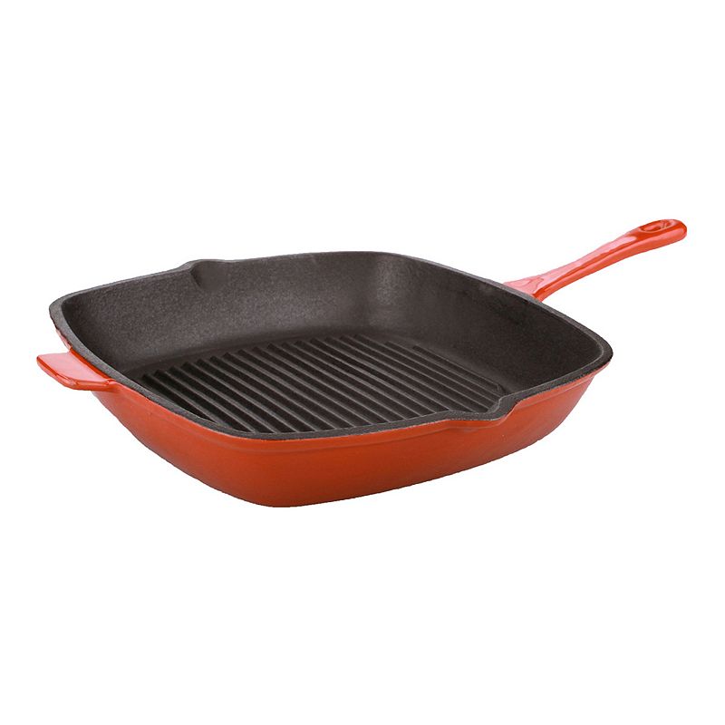 BergHOFF Neo 11-in. Square Cast Iron Grill Pan