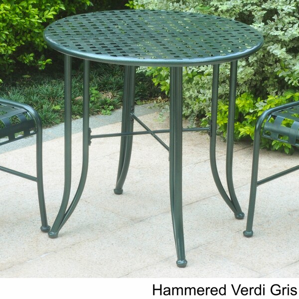 Mandalay 30inch Iron Patio Bistro Table