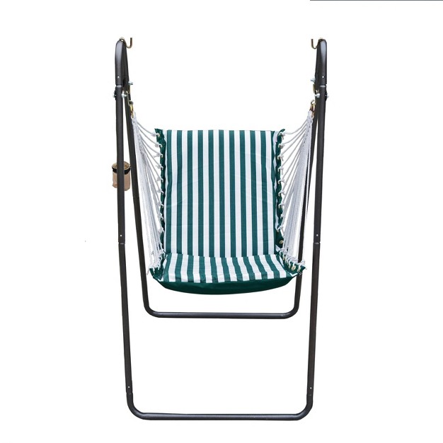 Soft Comfort Swing Chair amp Stand With Sunbrella Algoma