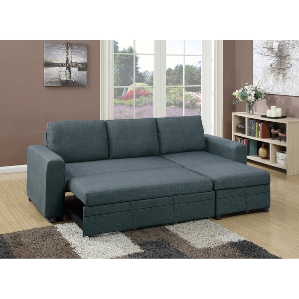 2 Peice Convertible Sectional Sofa